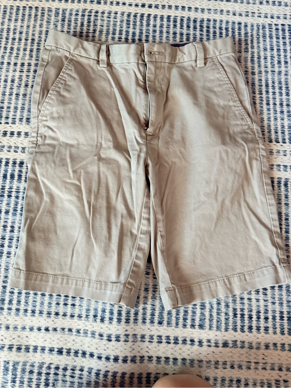VV Classic Cotton Chino Shorts — Light Khaki